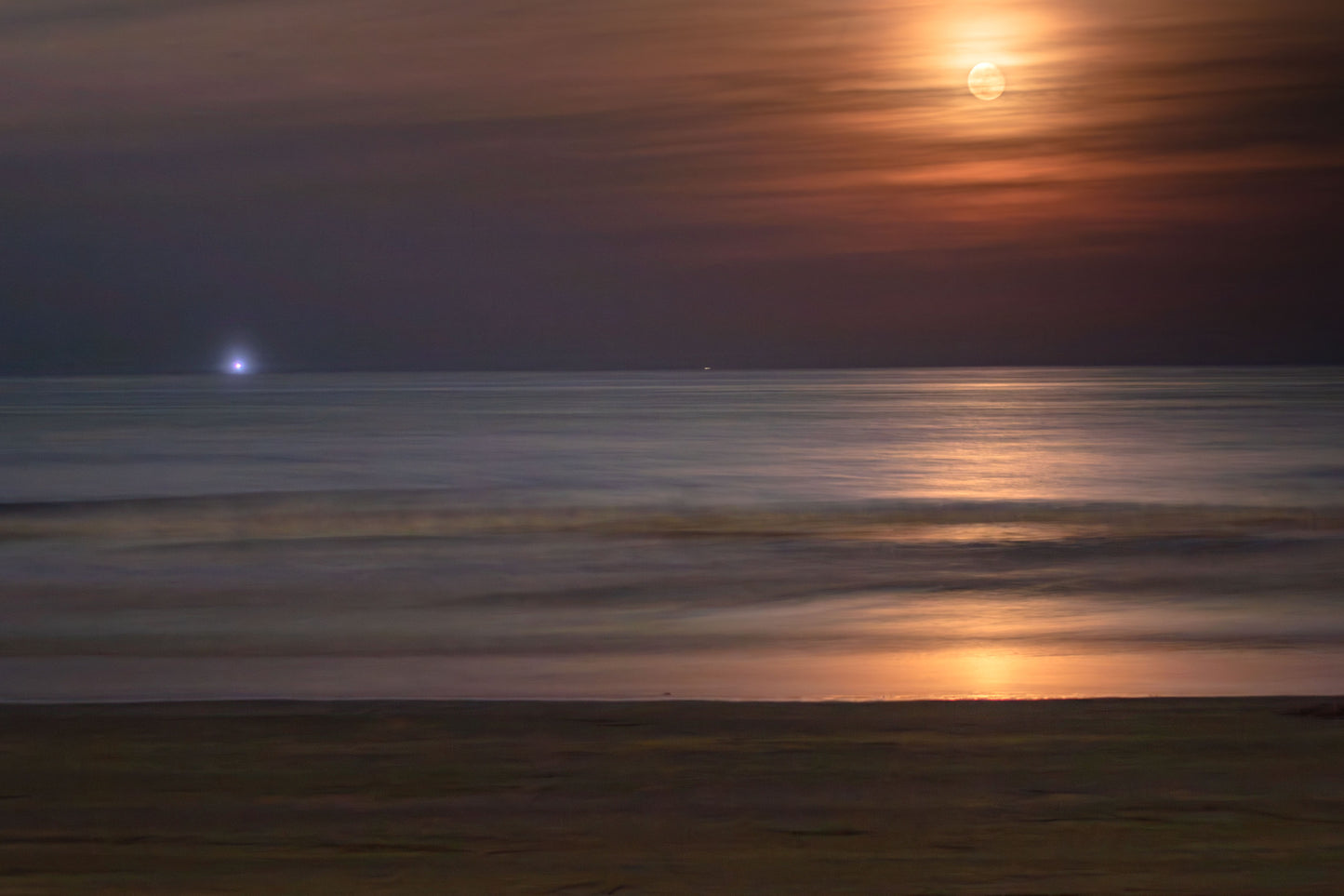 Strawberry Moonrise