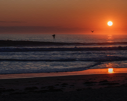 Early Birds 8x10" Canvas Print